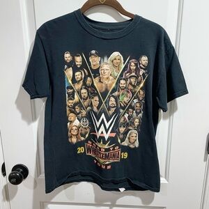 Wrestlemania 2019 t-shirt Youth Large